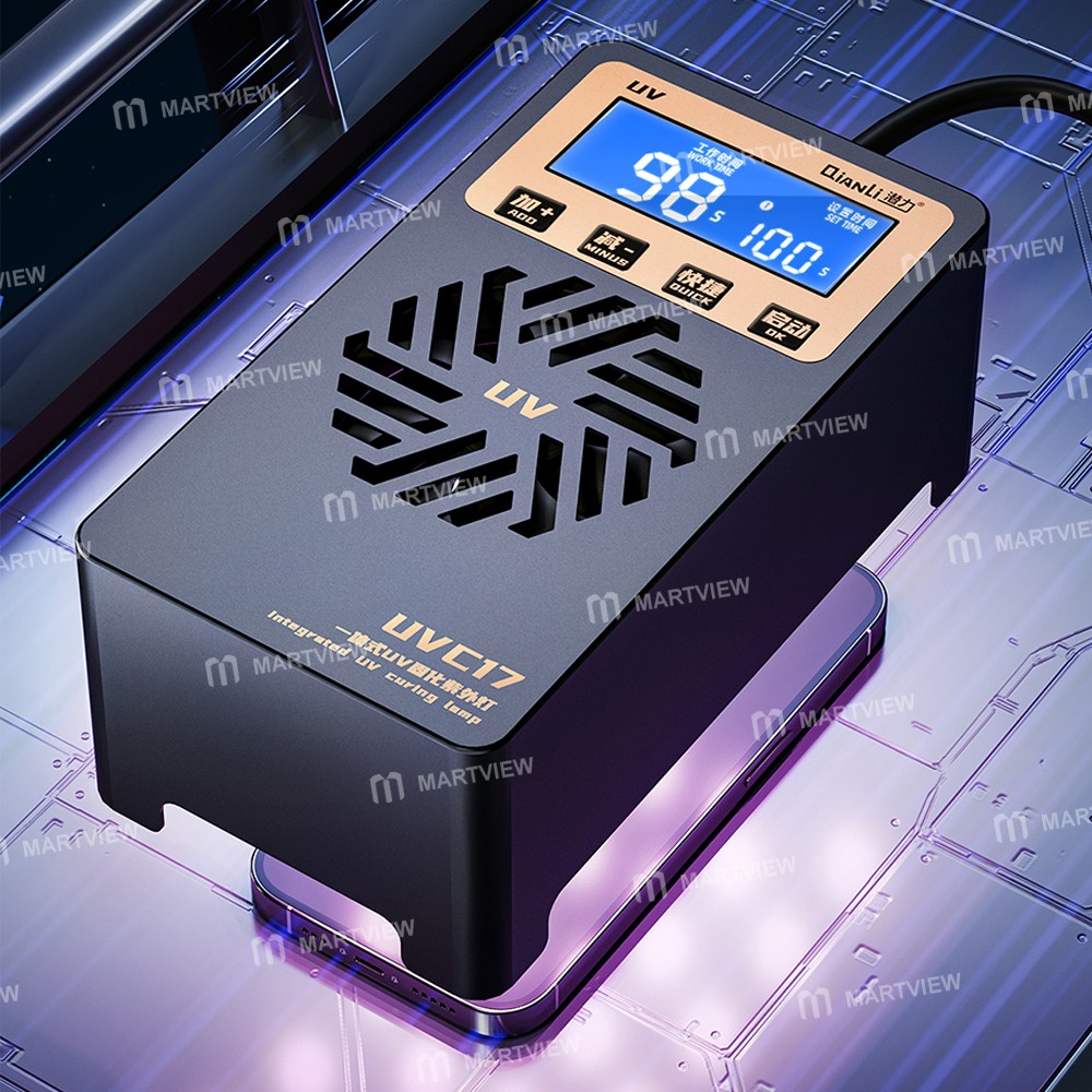 qianli uvc17-7-inch-integrated-uv-curing-lamp-with-timing-function-9