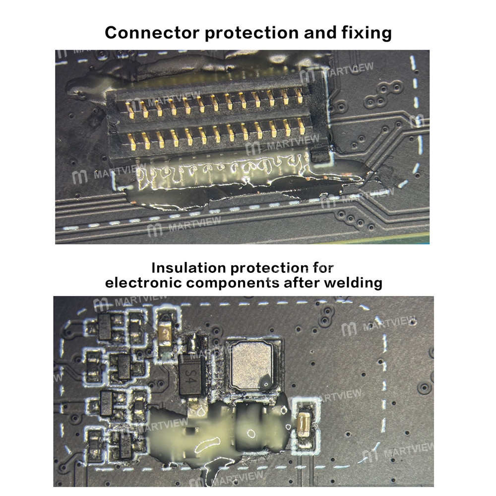 i2c quick-drying-type-solder-mask-white-oil-solder-mask-green-oil-dedicated-motherboard-jumper-wire-