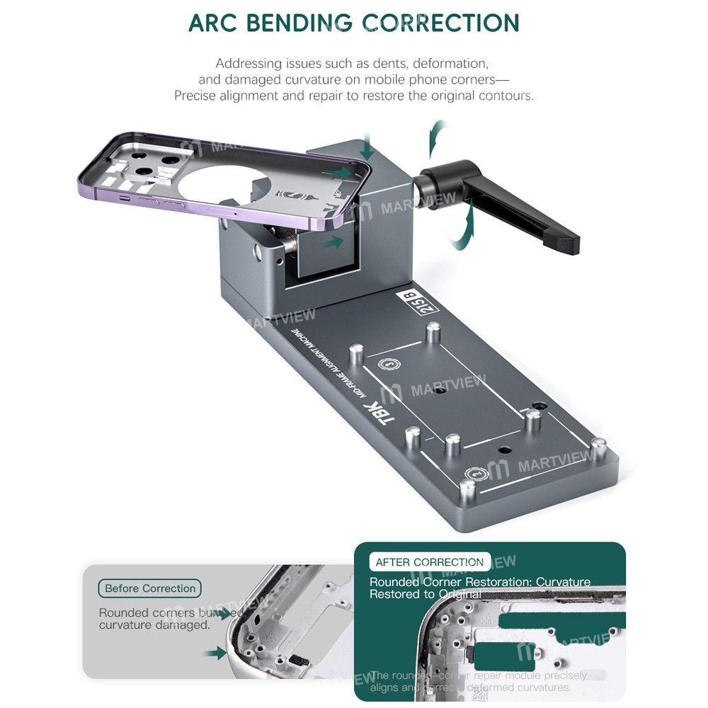 tbk 215b-3-in-1-mobile-phone-rounded-corner-mid-frame-side-frame-straightener-10