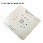 Amaoe 0.15MM EMMC EMCP UFS BGA153 BGA162 BGA169 BGA186 BGA221 BGA254 Reballing Stencil Plant Tin Ste