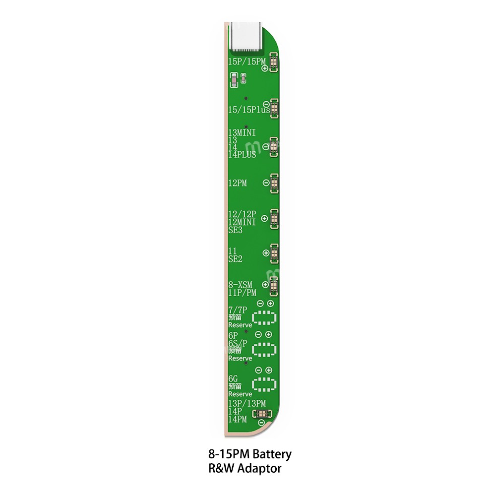 jcid v1se-v1s-pro-battery-rw-adaptor-battery-expansion-small-plate-iphone-8-to-16pm-5