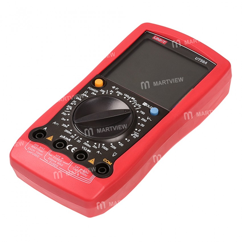 UNI -T UT58A 2000 Counts Manual Range Digital Multimeter