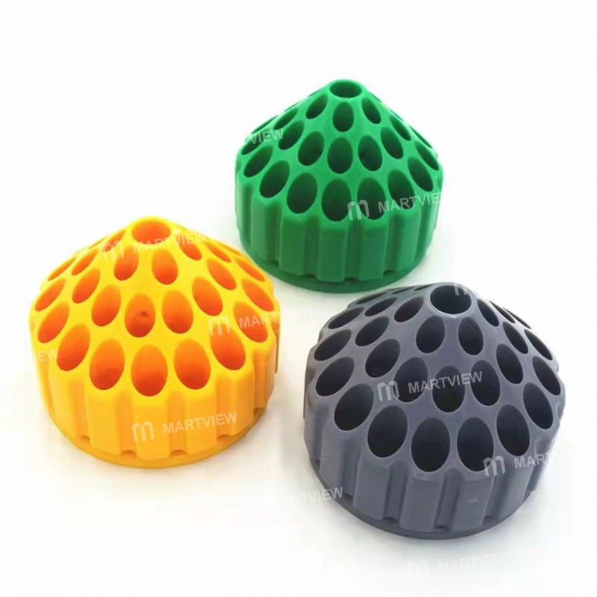 35 holes-360-degree-rotating-honeycomb-tools-storage-box-for-storage-of-grinding-head-7