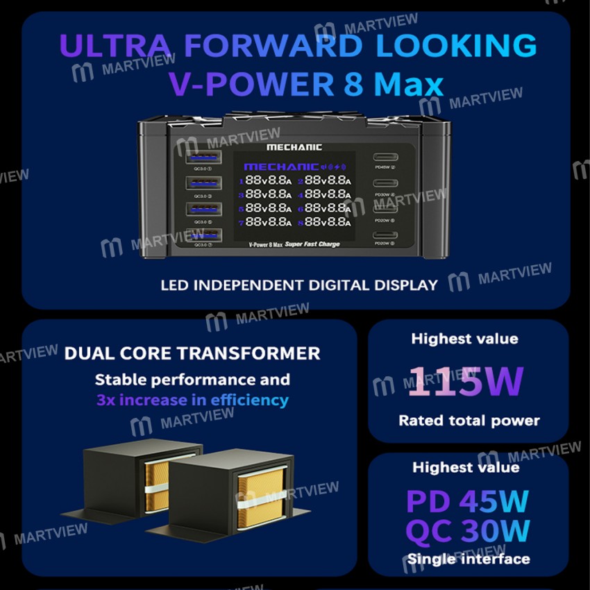 mechanic v-power-8-ultramax-8-ports-desktop-digital-display-high-power-fast-quick-charger-3