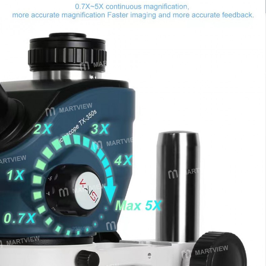 kaisi tx-350s-7x-50x-zoom-stereo-microscope-with-big-base-for-mobile-phone-pcb-repair-5