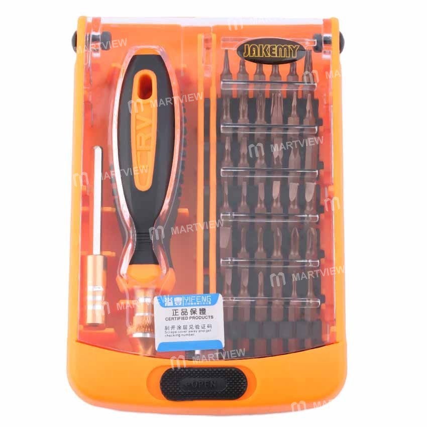 JAKEMY JM-8109 (38 In 1) Screwdriver Set Repair Tools For Laptop & Phone