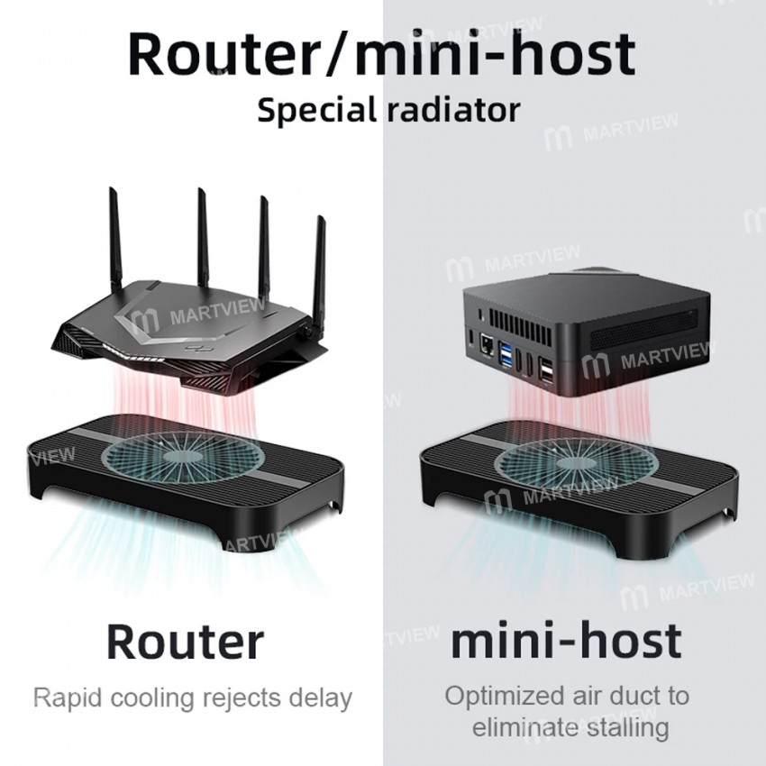 power train-z-x3-router-mini-host-specialized-heat-sink-4