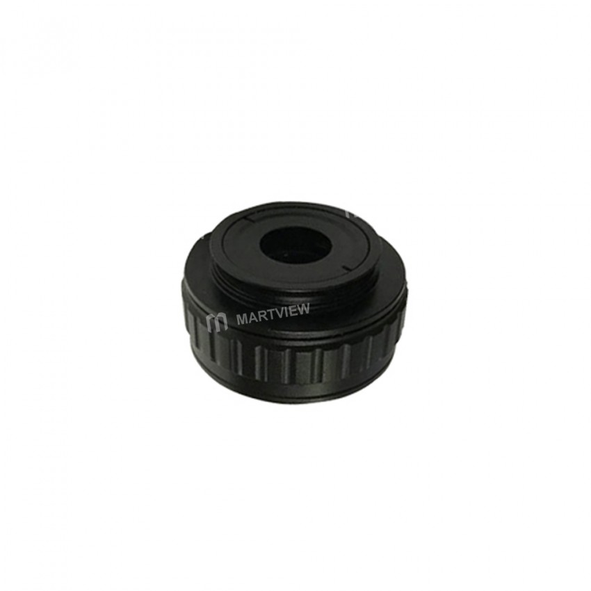 SZMCTV 1 / 2 1 / 3 0.5X 1X C-mount Adapter Lens for Simul-Focal Trinocular Stereo Microscope