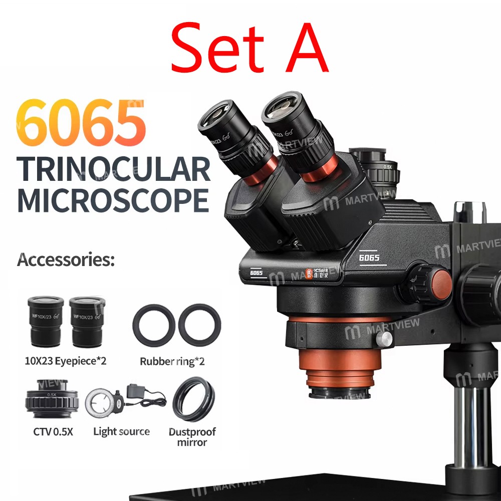 ycs 6065-6x-65x-industrial-trinocular-stereo-microscope-with-large-base-for-pcb-repair-2