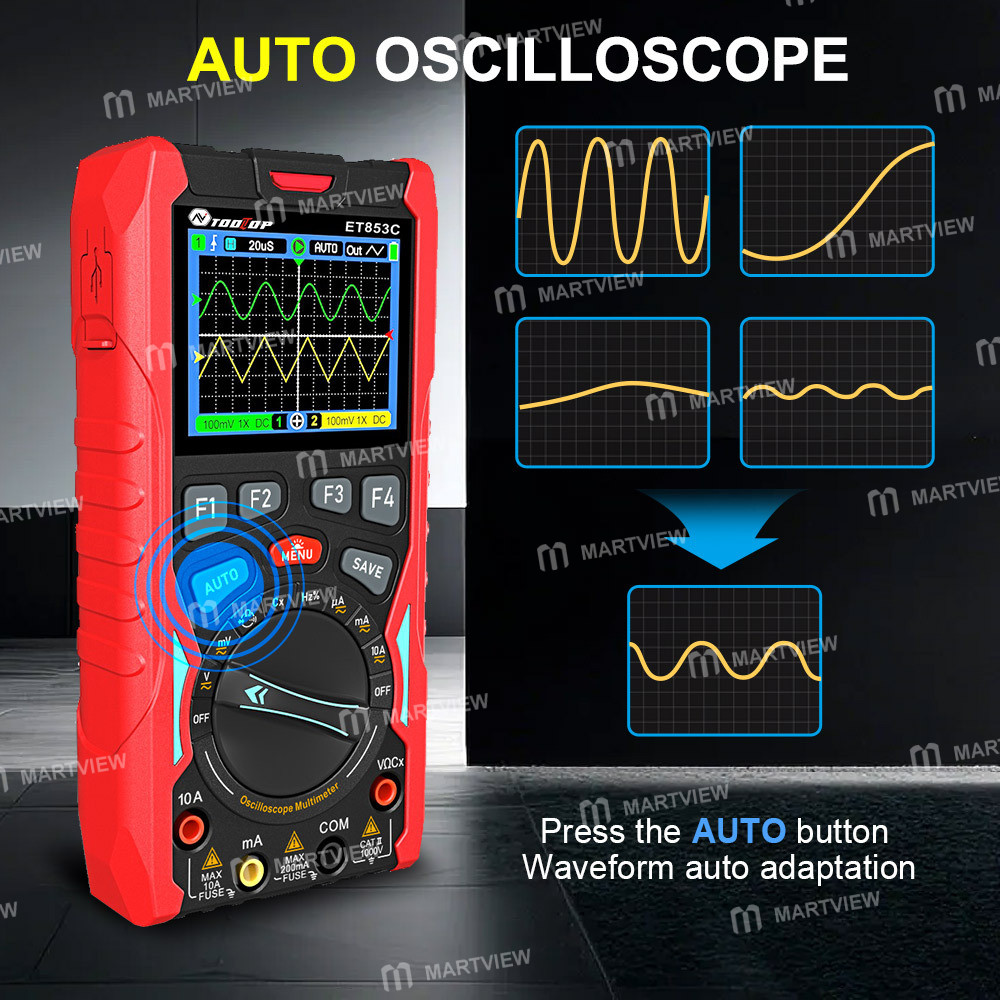 tooltop et853c-handheld-3-in-1-rms-multimeter-dual-channel-oscilloscope--signal-generator-11