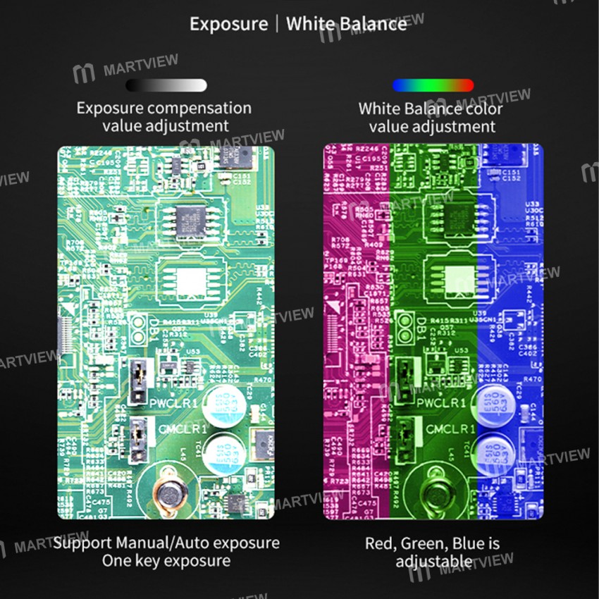 Mega-Idea CX4-CMOS 4800W HDMI Trinocular Microscope Industrial HD Camera for Phone Motherboard Repai