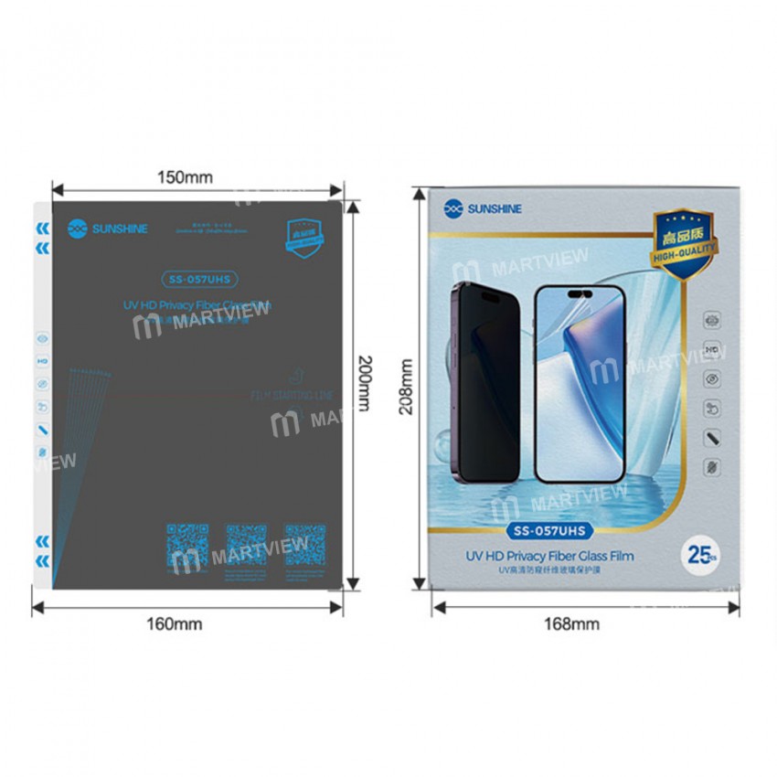 sunshine ss-057uhs-uv-hd-privacy-fiber-glass-anti-peeping-hydrogel-protection-film--25pcs-2