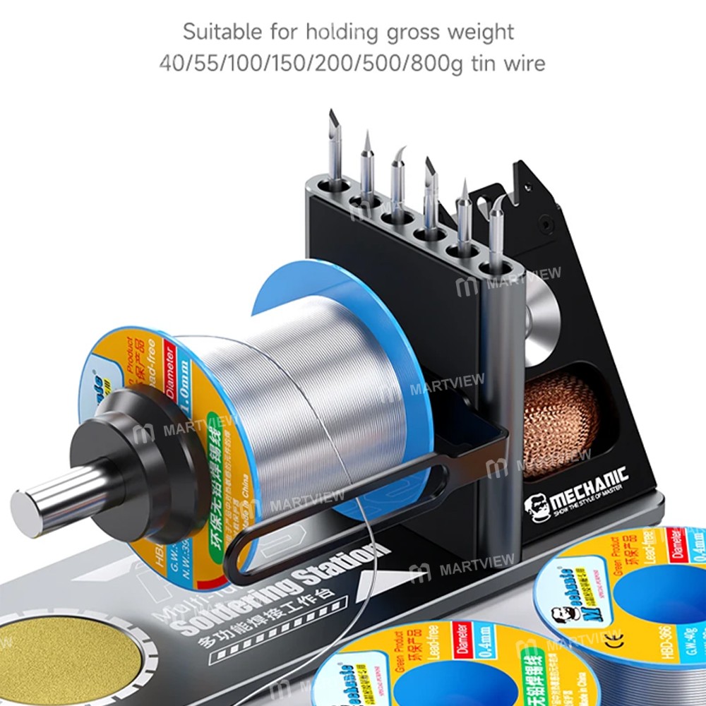 mechanic rs5-multi-functional-soldering-wire-holder-soldering-tips-cleaner-7