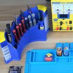 Mechanic MT-BR05 MT-BR10 Desktop Parts Maintenance Tool Organizer Screwdriver Tweezers Screws Storag