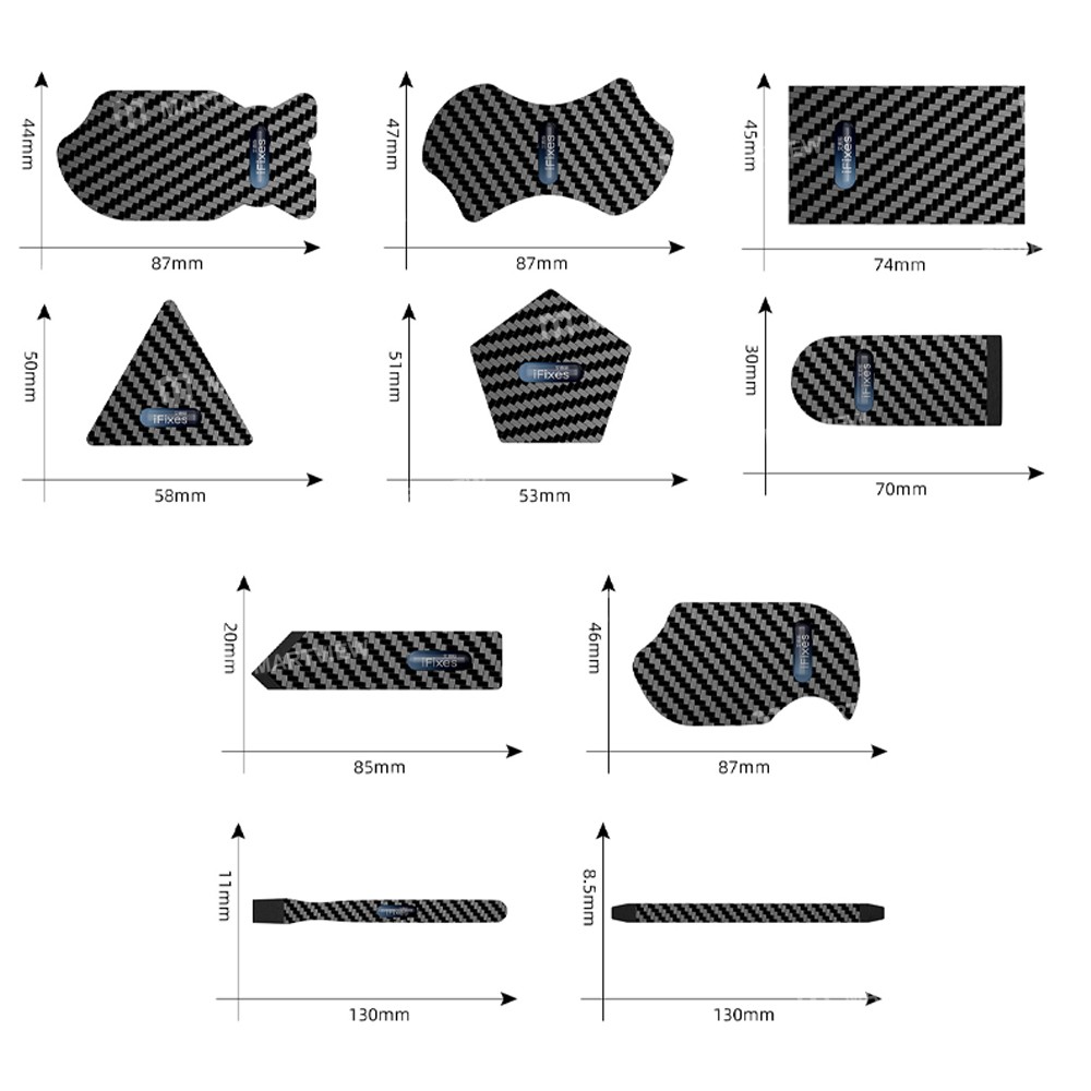 ifixes 10-in-1-carbon-fiber-non-magnetic-anti-static-disassembly-pry-bar-set-11