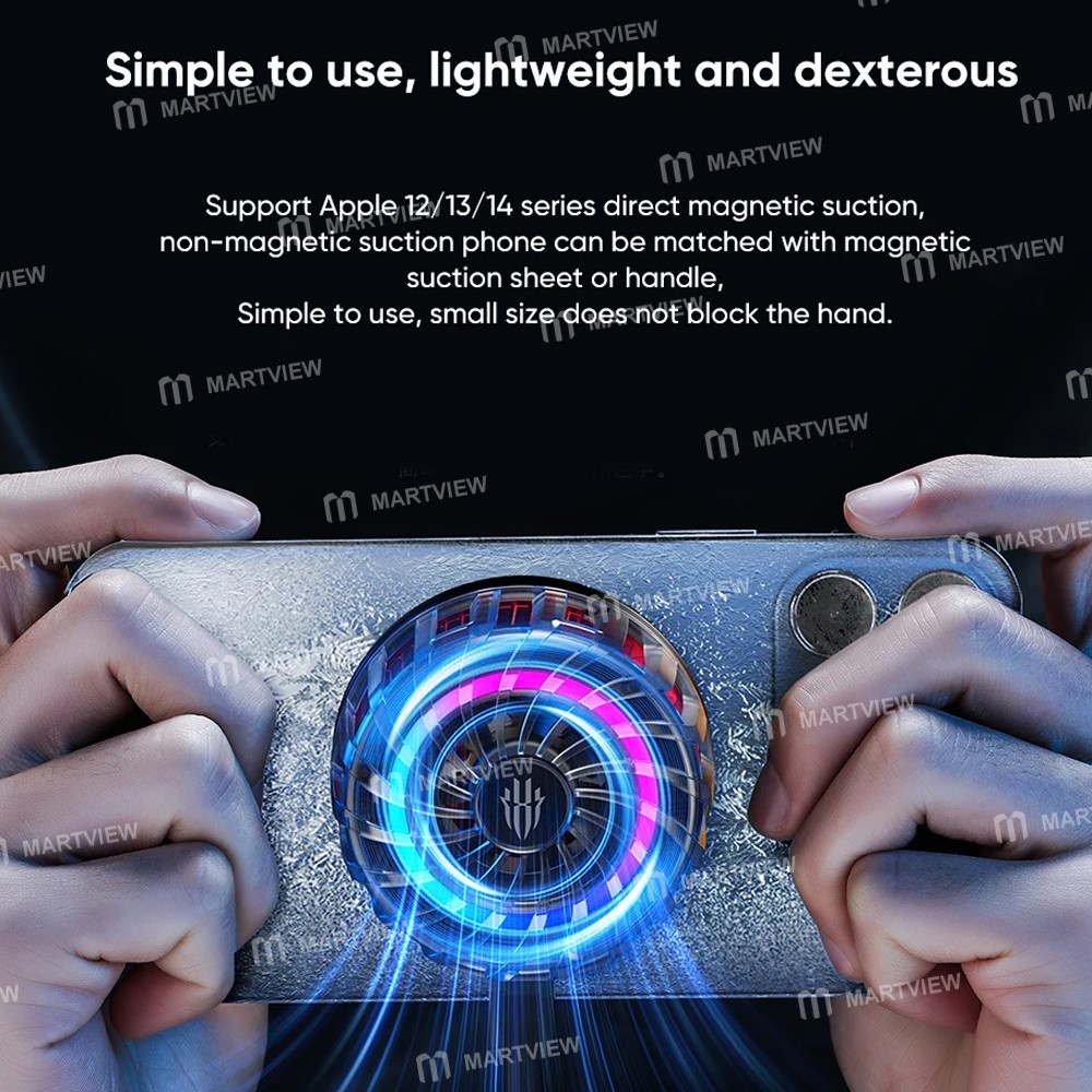 nubia redmagic-cooler-4-pro-27w-magnetic-semiconductor-radiator-for-iphone-android-13