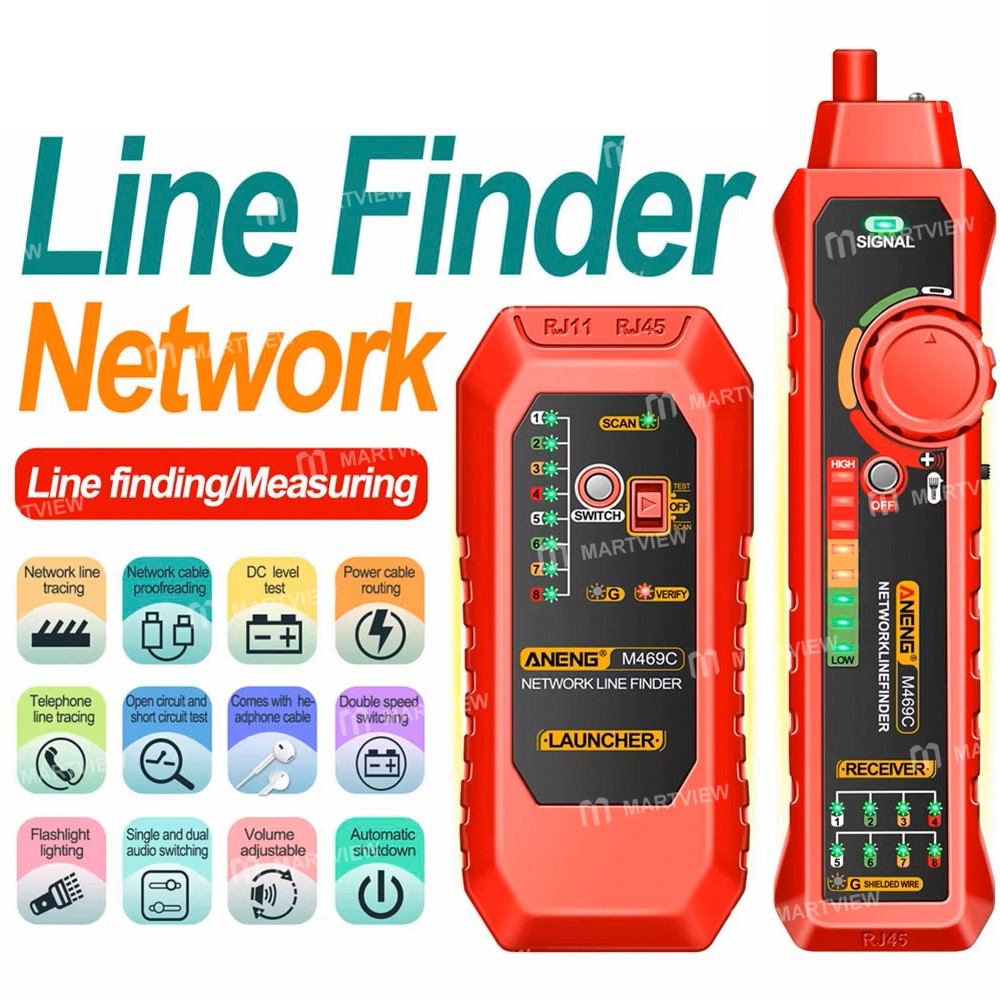aneng m469c-multifunction-network-cable-on-off-finder-for-rj45-rj11-lan-cable-5