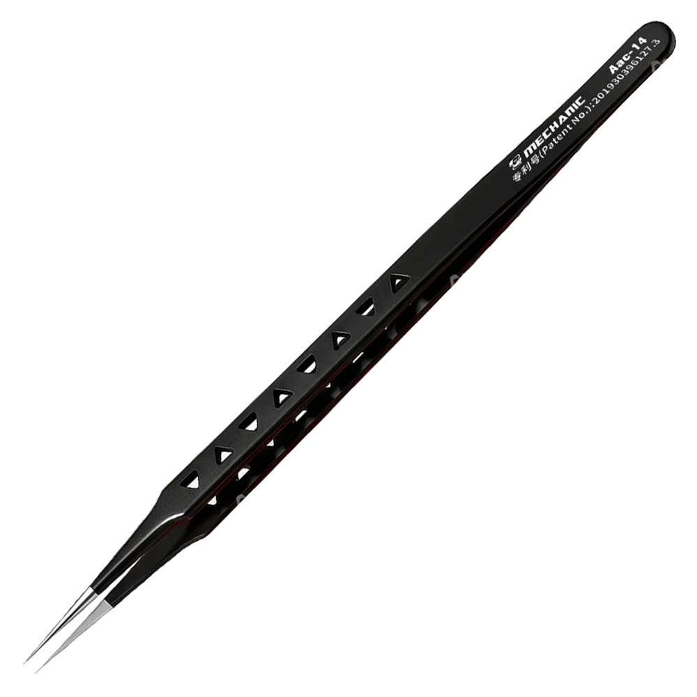 mechanic aac-14-multi-color-series-160mm-extended-stainless-steel-precision-flywire-tweezers-8