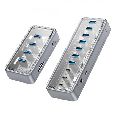 Orico OMA Series 8 / 10 Ports Metallic USB3.0 5Gbps High-Speed Transmission HUB for Macbook