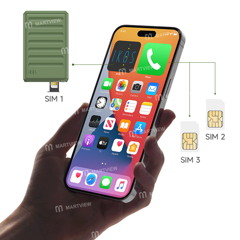 ikos k7s-dual-sim-dual-standby-nano-sim-card-adapter-with-bluetooth-wifi-function-for-us-version-iph