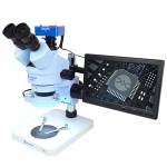Relife M-14 Aluminum Alloy 38Million Pixels HDMI Trinocular Microscope Camera for PCB CPU Repair