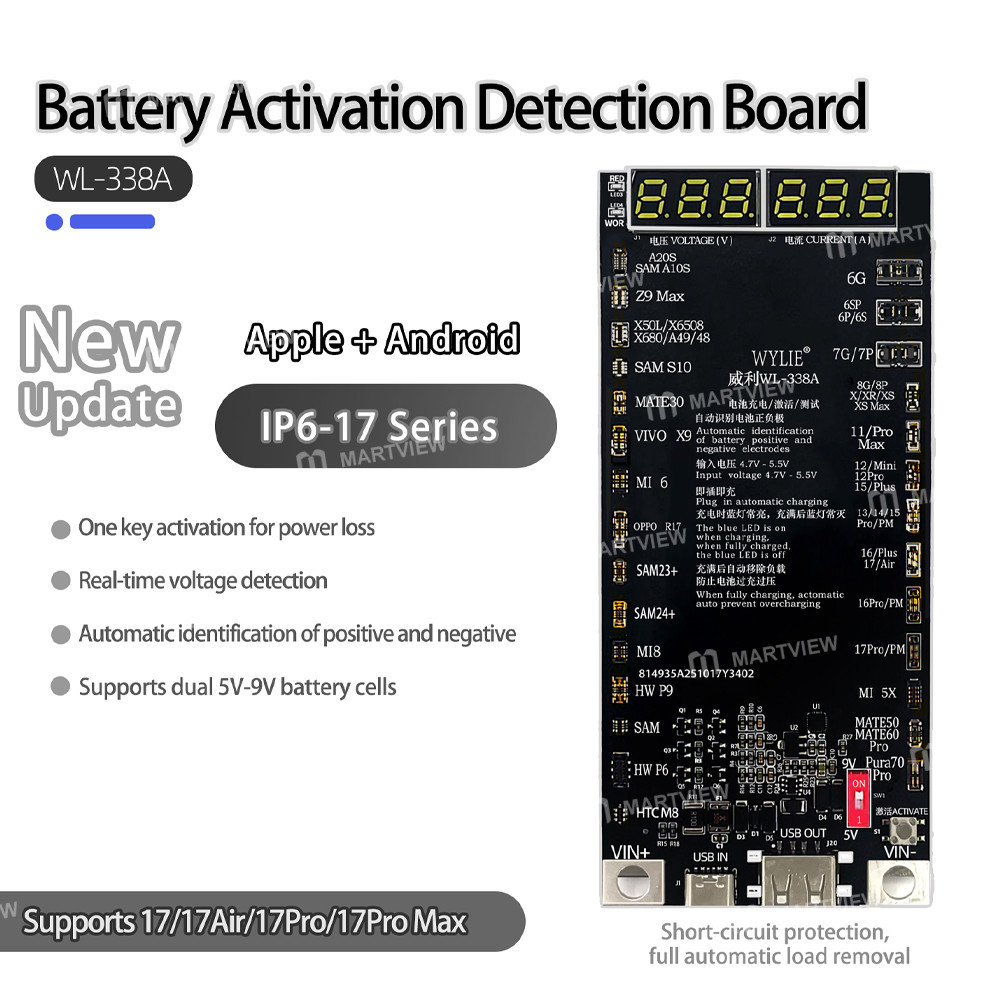 wylie wl-338a-5v-9v-battery-charge-activation-board-for-iphone-6-to-17pm-huawei-samsung-xiaomi-6
