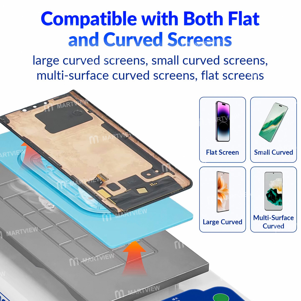 yyd yd620pro-smartphone-screen-heated-vacuum-separator-compatible-with-flat-curved-screen-6