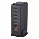 268w 8-port-high-power-desktop-gan-charger-for-mobile-phone-tablet-game-consoles-1