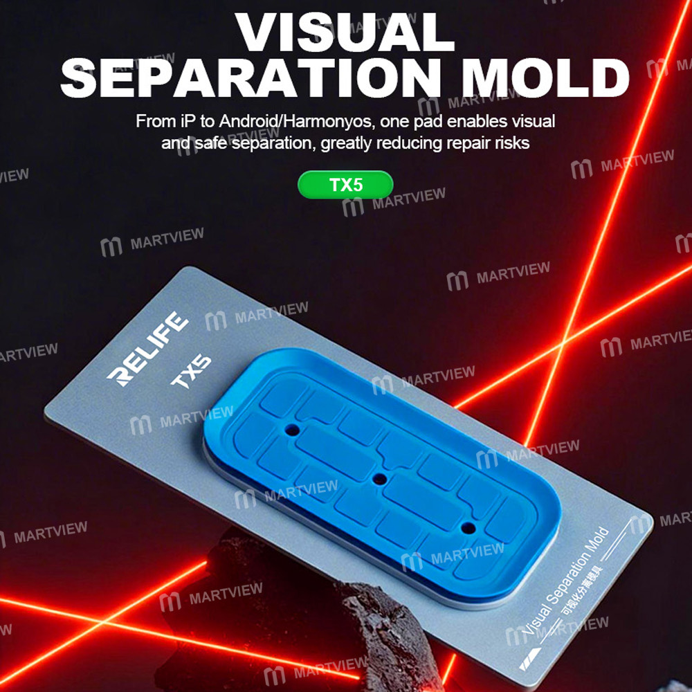 relife tx5-visual-separation-mold-compatible-with-iphone-12-17pm-and-android-phones-8
