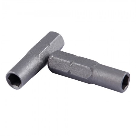 6.35mm to 4mm Magnetic Hexagonal Bit Conversion Head - 2Pcs
