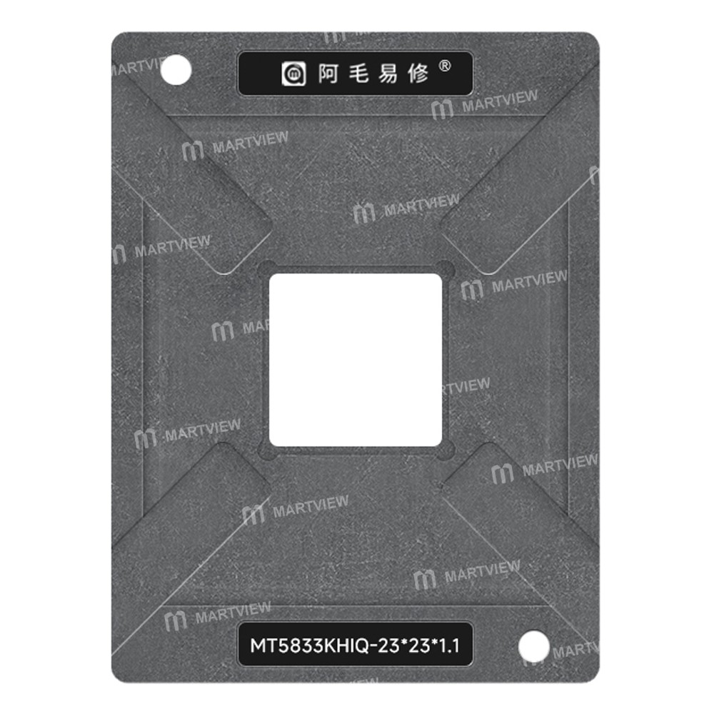 amaoe 020mm-mt5833khiq-lcd-screen-ic-chip-bga-reballing-stencil-platform-set-3