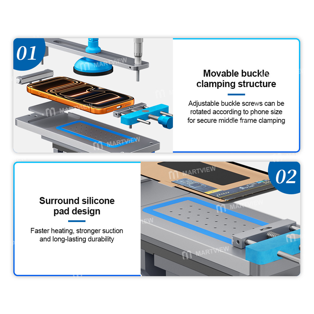 sunshine s-918f-plus-v20-360-rotation-curved-screen-separator-compatible-with-flat-curved-screen-16
