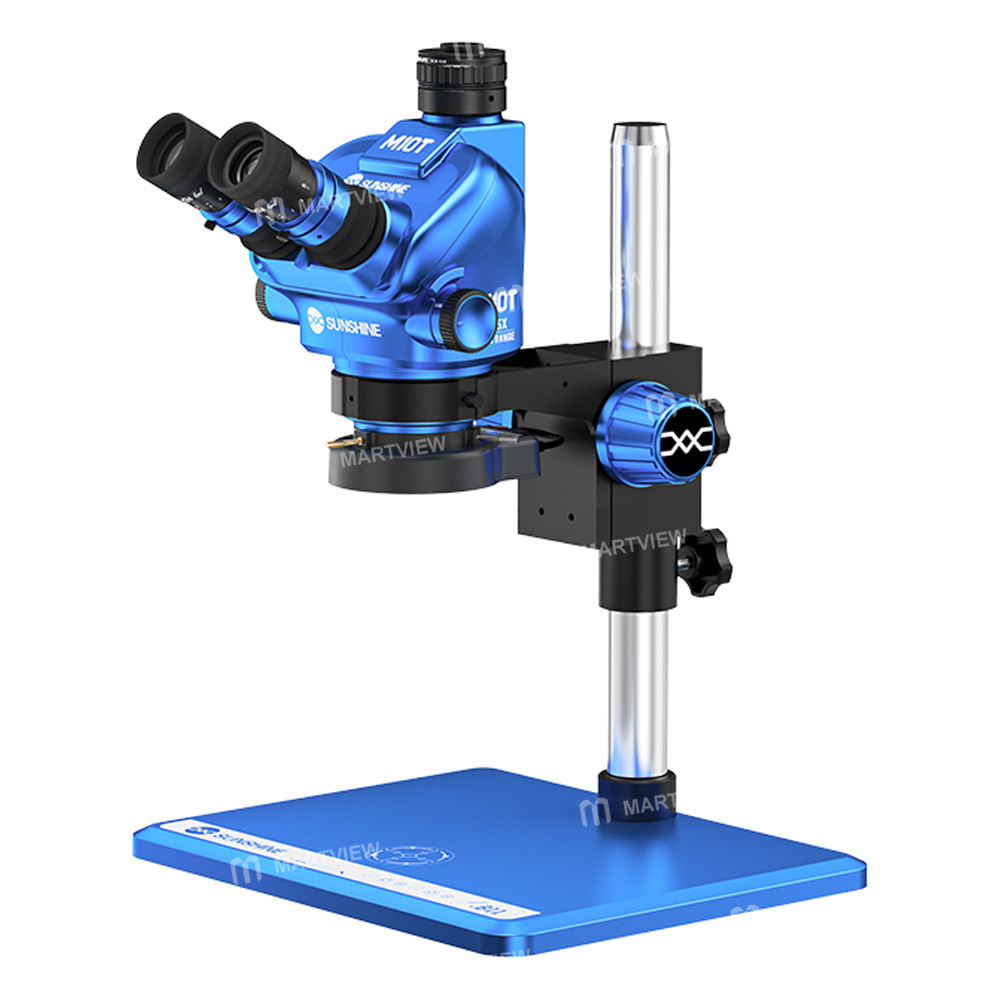 sunshine m10t-b11-65x-55x-trinocular-zoom-stereo-microscope-with-b11-aluminum-alloy-base-2