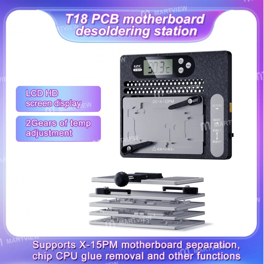 i2c t18-pcb-motherboard-layered-desoldering-station-with-lcd-display-2