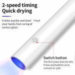luxianzi portable-mini-uv-green-oil-curing-lamp-with-timing-function-7