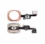 Replacement Home Button With Flex Cable For iPhone 6s Plus - Rose Gold