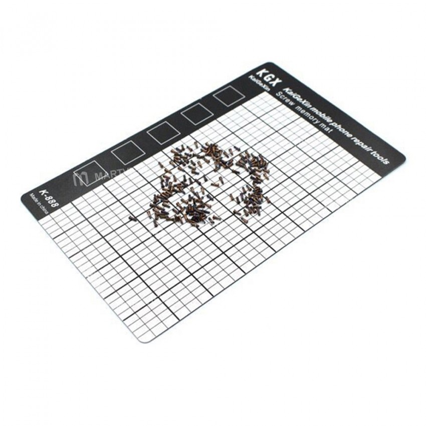 KGX K-888 Magnetic Screw Working Pad for Digital Product Repair