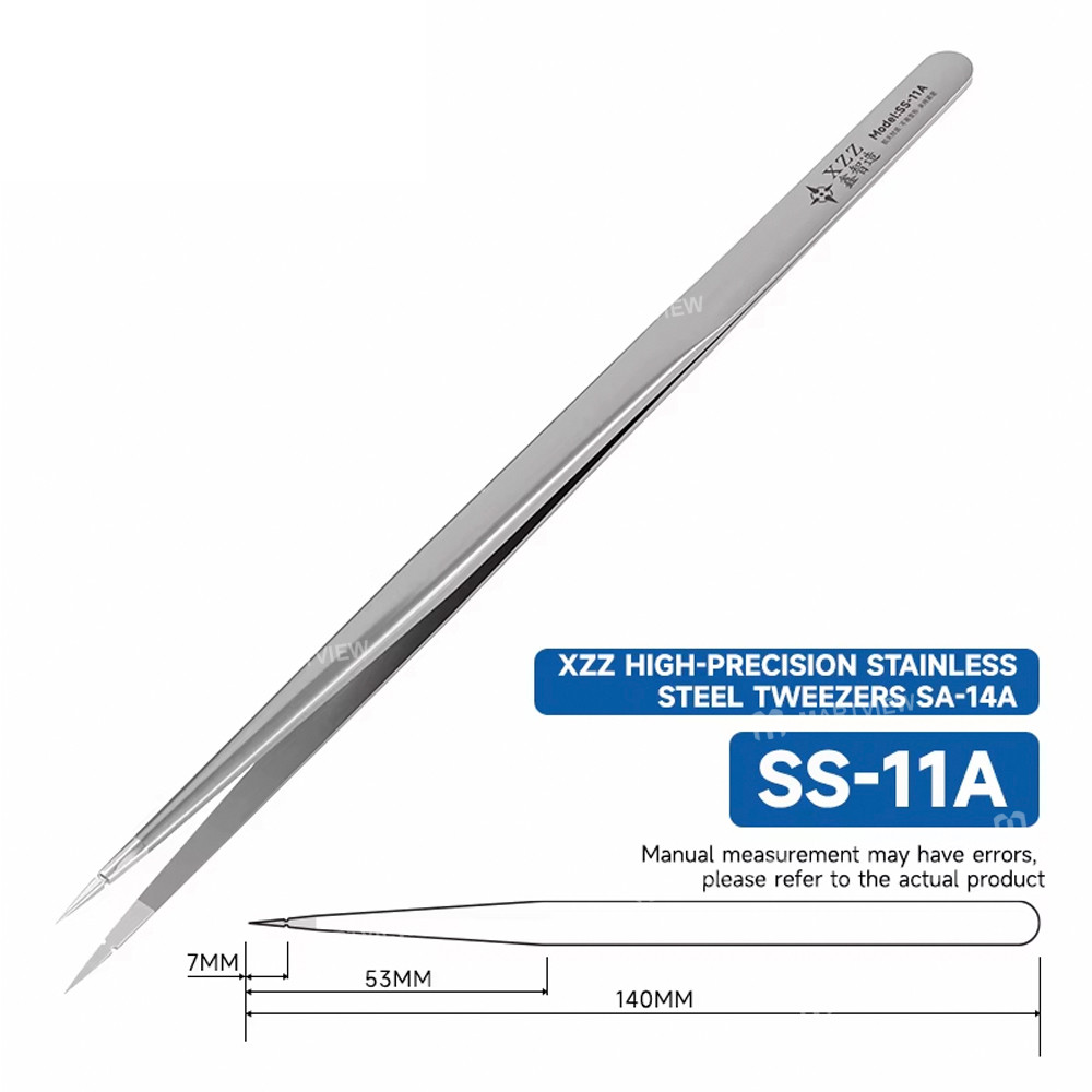 xzz hand-polished-stainless-steel-ultra-hard-001mm-extra-fine-2d-3d-tweezers-6