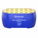 Mechanic iCharger 18 Multiport USB Desktop Fast Charger Station for iPhone/Android Phone
