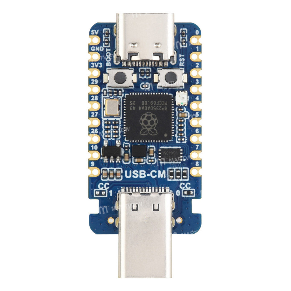 rp2350 usb-c-rp2350-usb-cm-mini-development-board-with-type-c-port-based-on-raspberry-pi-rp2350a-13