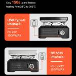 miniware mhp50-mini-intelligent-digital-display-constant-temperature-hot-plate-preheater-10