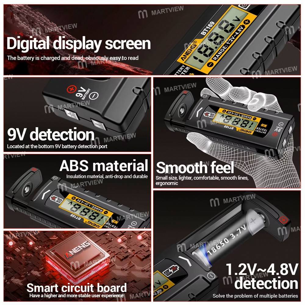 aneng bt169-multifunctional-digital-display-quickly-battery-power-detector-10