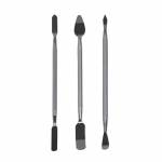 3pcs Stainless Steel Spudgers Pry Opening Tool Professional Repair Tool for Mobile Phone iPhone SamS