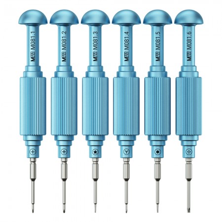 MaAnt MY-081 Little Blue Fat Magnetic S2 Steel Screwdrivers for Mobile Phone Disassembly