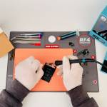 RF4 High-temperature Anti-skid Repair Silicone Pad for Mobile Phone Computer Repair