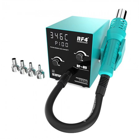 RF4 RF-H9 Temperature Control BGA Hot Air Rework Desoldering Station with Hang-up Function