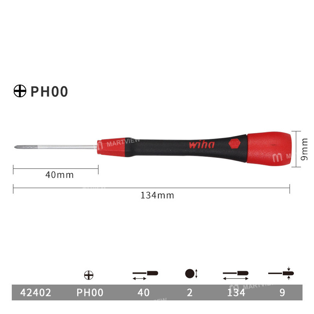 wiha ph-series-precision-phillips-screwdrivers-for-household-appliances-electronic-products-repair-3