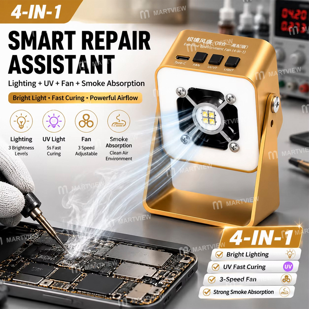 keguan 4-in-1-high-performance-edition-led-lighting-uv-lamp--cooling-fan--smoke-extraction-2