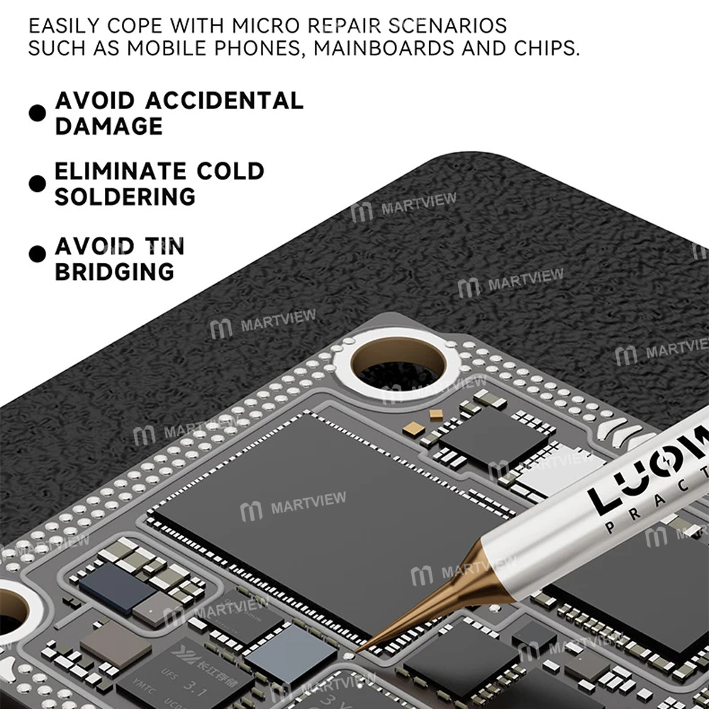 luowei lw-c210-soldering-iron-tip-with-10pcs-ultra-sharp-needles-for-screen-motherboard-flying-wire-