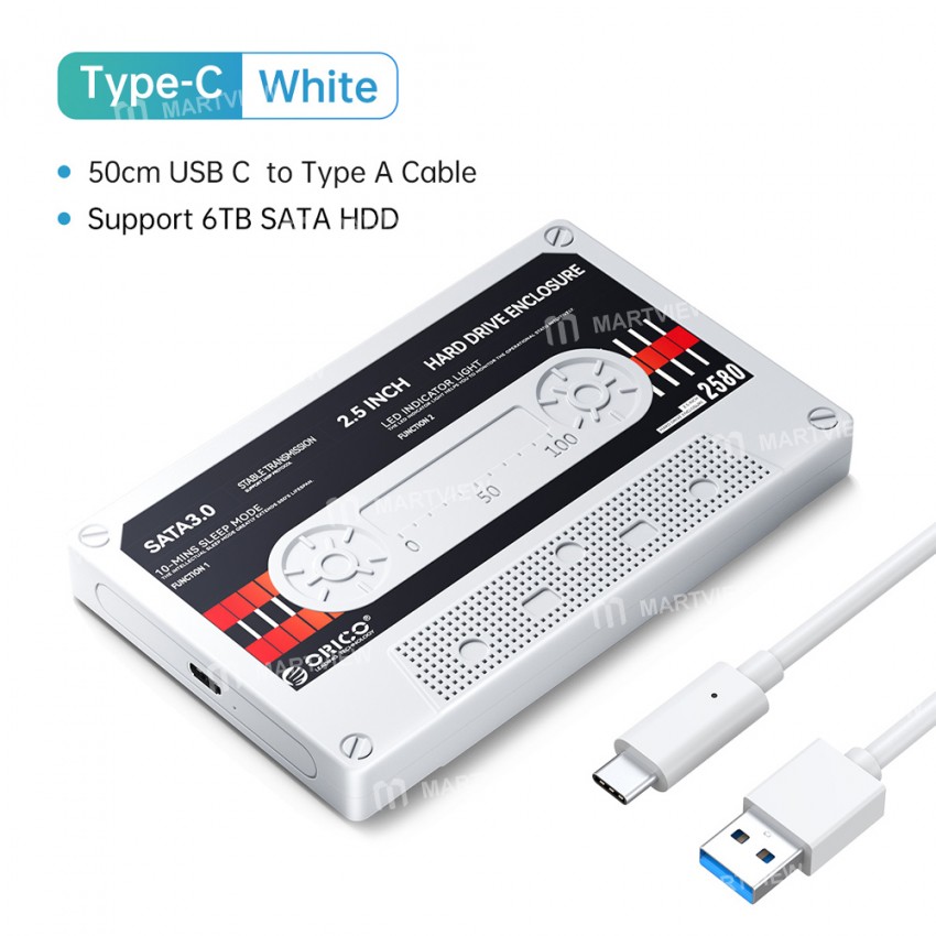 orico 2580-series-25-inch-sata-to-usb-30-external-hard-drive-case-with-diy-sticker-5